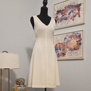 Club Monaco Elegant Cream Midi Dress